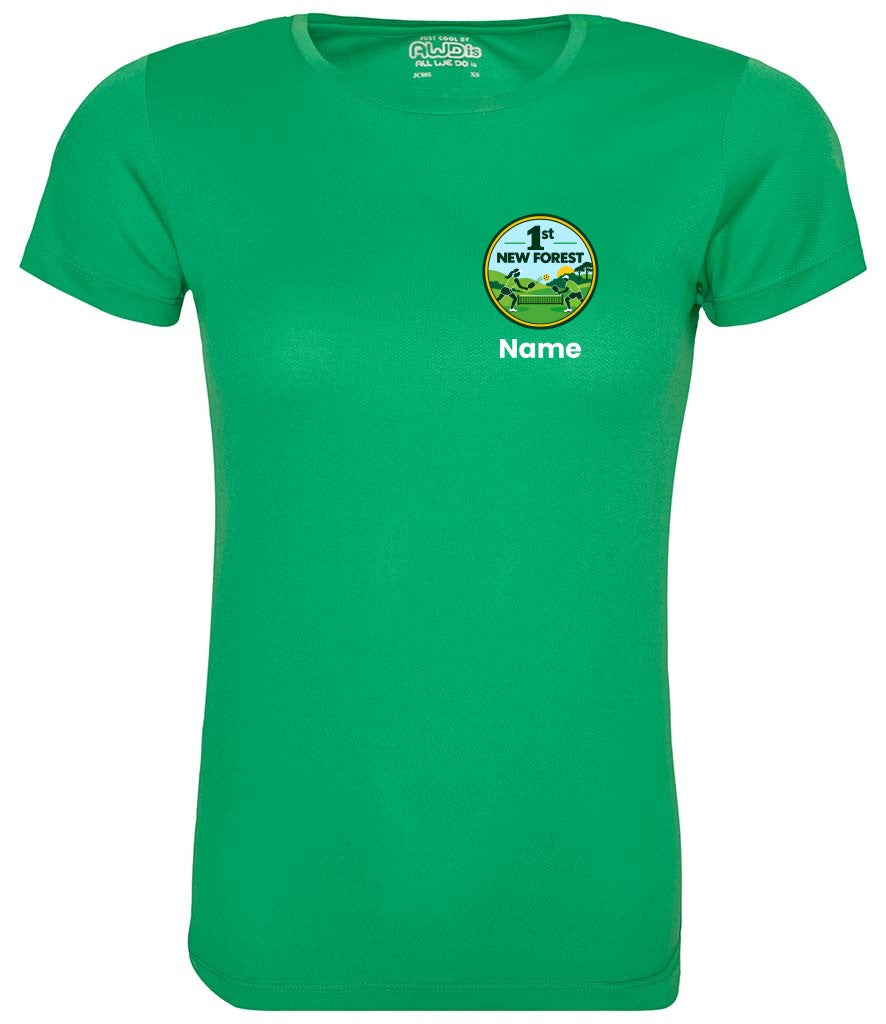 1st New Forest Ladies player Top [Colour - Kelly Green]