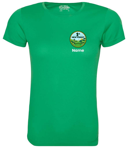 1st New Forest Ladies player Top [Colour - Kelly Green]