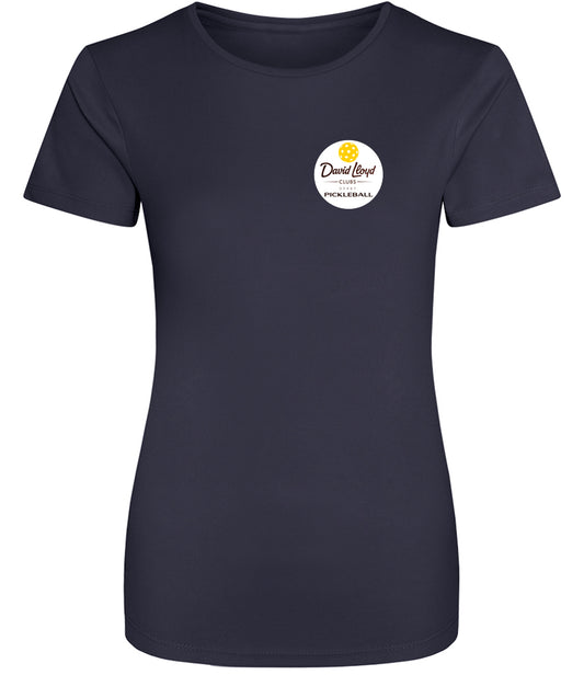 David Lloyd Derby Ladies Cool T Player Top [Colour - Oxford Navy]