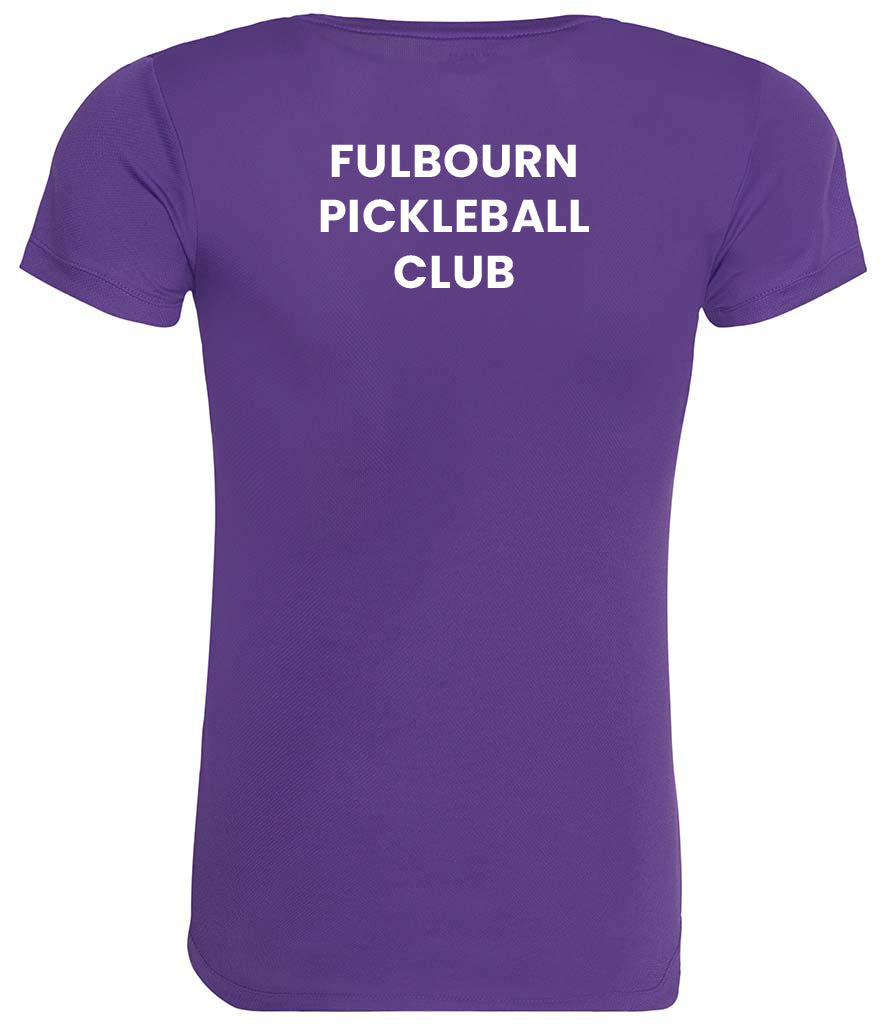 Fulbourn Pickleball Club Ladies Player Top [Colour – Purple]