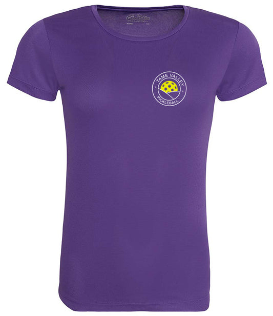 Tame Valley Pickleball Club Ladies Player Top [Colour – Purple]