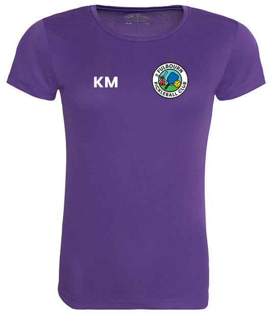 Fulbourn Pickleball Club Ladies Player Top [Colour – Purple]