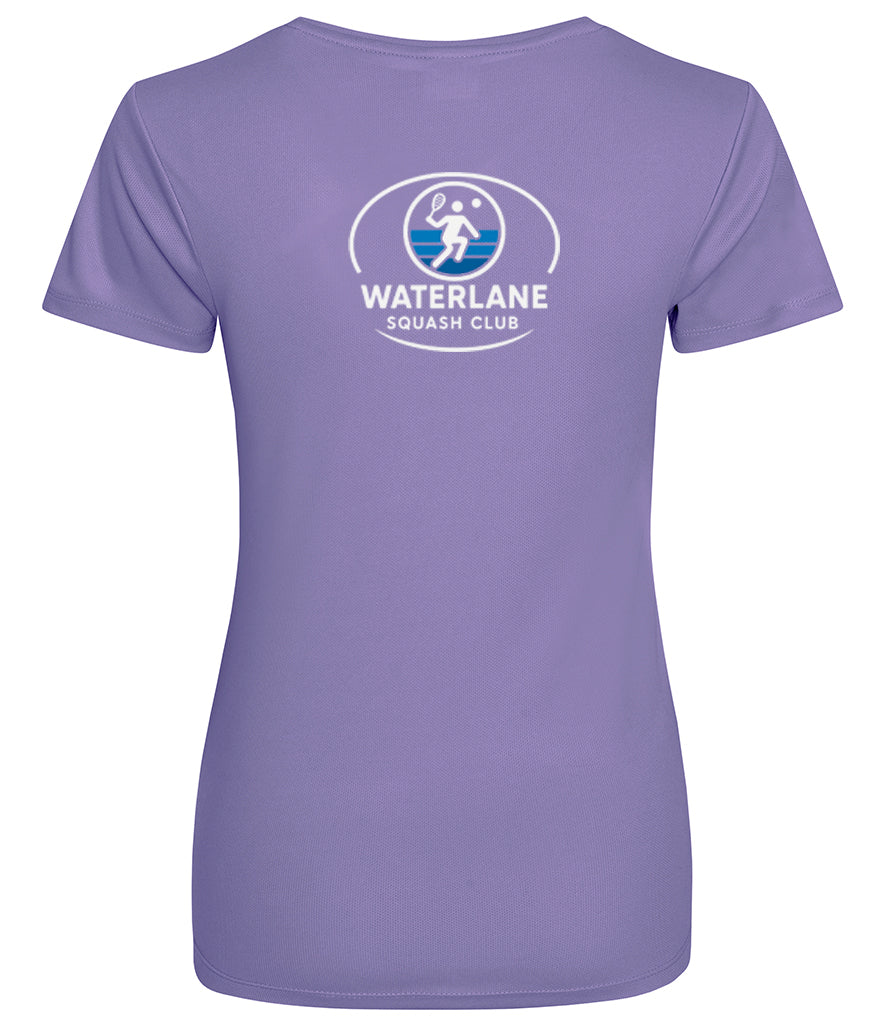 Waterlane Squash Club Ladies Player Top [Colour - Digital Lavender]