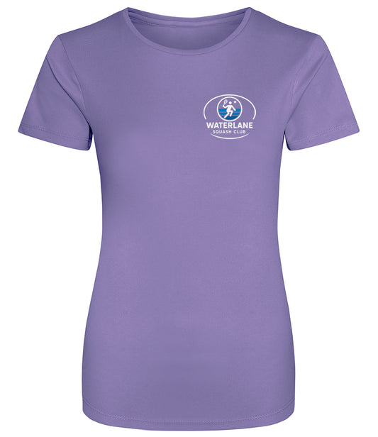 Waterlane Squash Club Ladies Player Top [Colour - Digital Lavender]