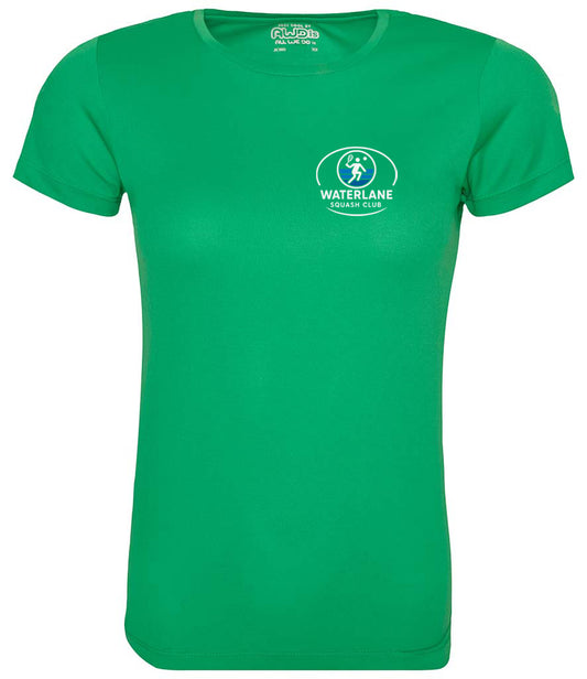 Waterlane Squash Club Ladies Player Top [Colour - Kelly Green]
