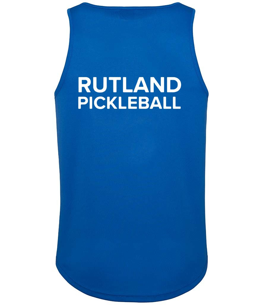 Rutland Pickleball Mens Cool vest [Colour - Royal Blue]