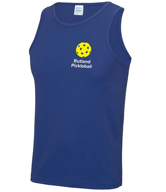 Rutland Pickleball Mens Cool vest [Colour - Royal Blue]