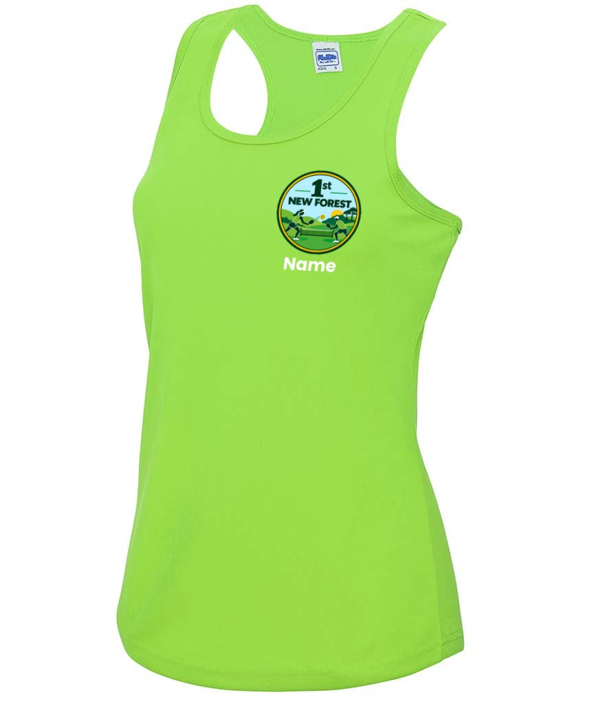 1st New Forest Women's Cool Vest [Colour - Electric Green]