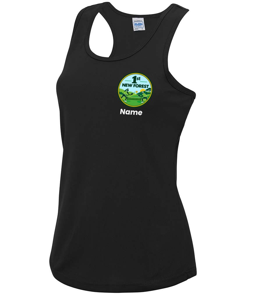 1st New Forest Women's Cool Vest [Colour - Jet Black]