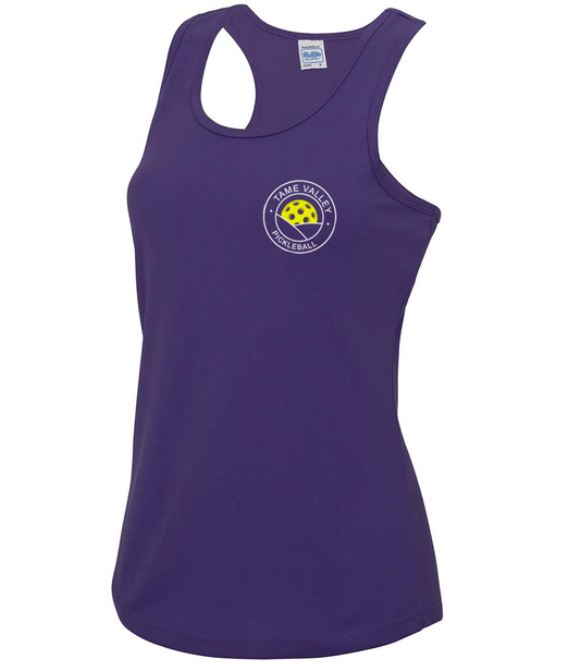 Tame Valley Pickleball Club Ladies Cool Vest [Colour - Purple]