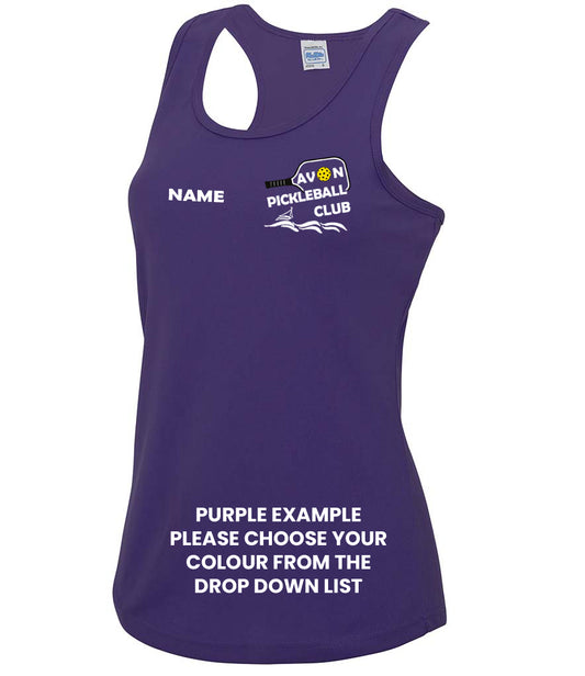 Avon Pickleball Ladies Cool Vest [Optional Colours]