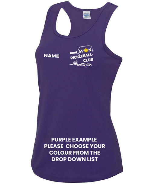 Avon Pickleball Ladies Cool Vest [Optional Colours]