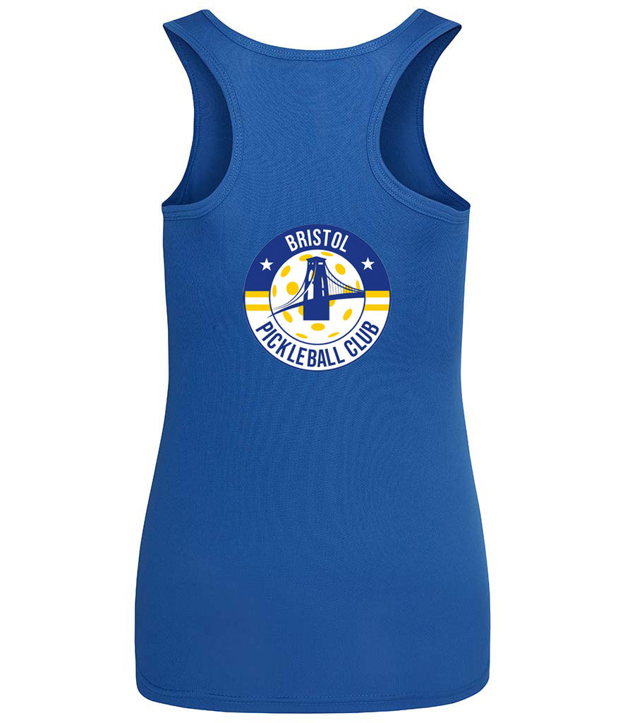 Bristol Pickleball Club Ladies Cool Vest [Colour - Royal Blue]