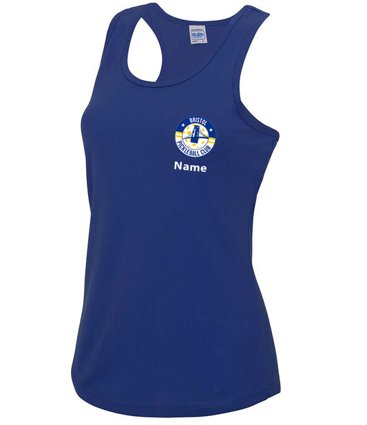 Bristol Pickleball Club Ladies Cool Vest [Colour - Royal Blue]