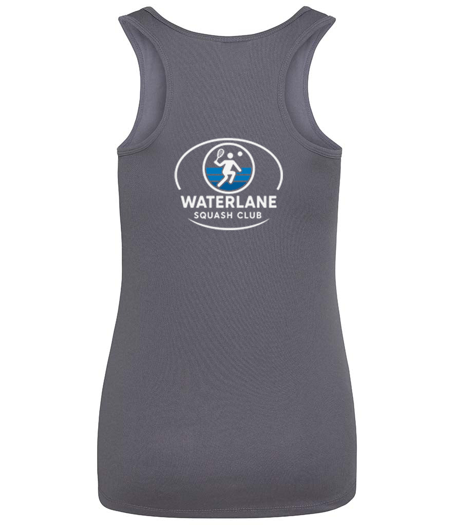 Waterlane Squash Club Ladies Cool Vest [Colour - Charcoal]