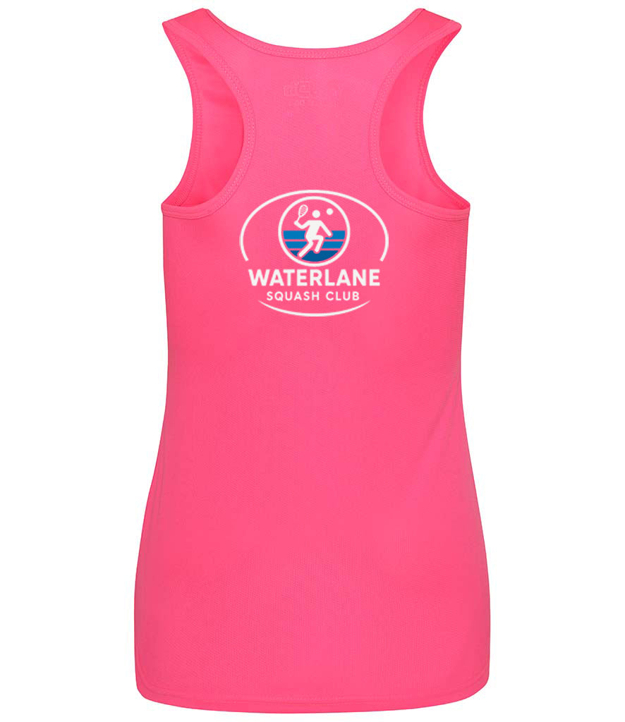 Waterlane Squash Club Ladies Cool Vest [Colour - Electric Pink]