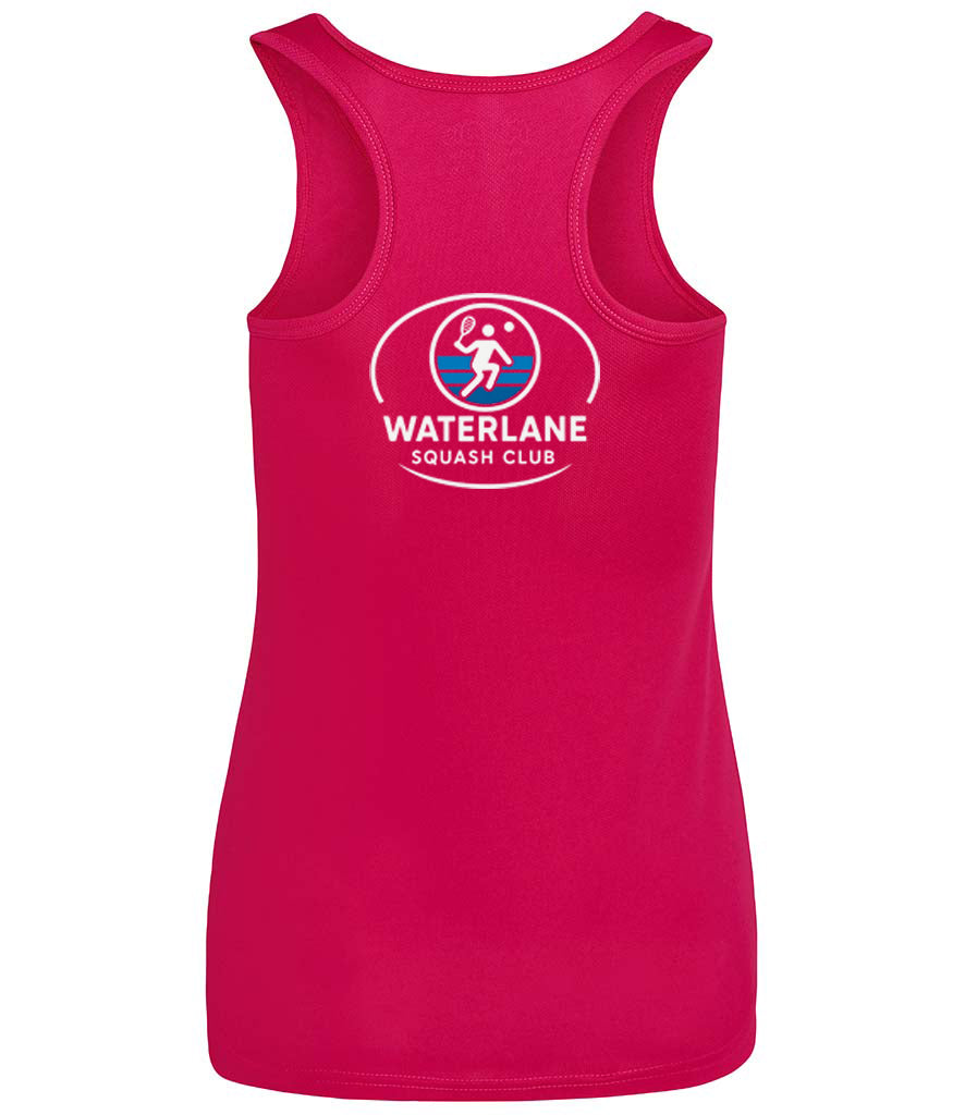 Waterlane Squash Club Ladies Cool Vest [Colour - Hot Pink]