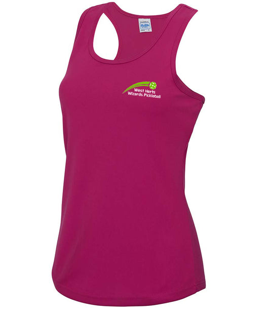 West Herts Pickleball Ladies Cool Vest [Colour - Hot Pink]