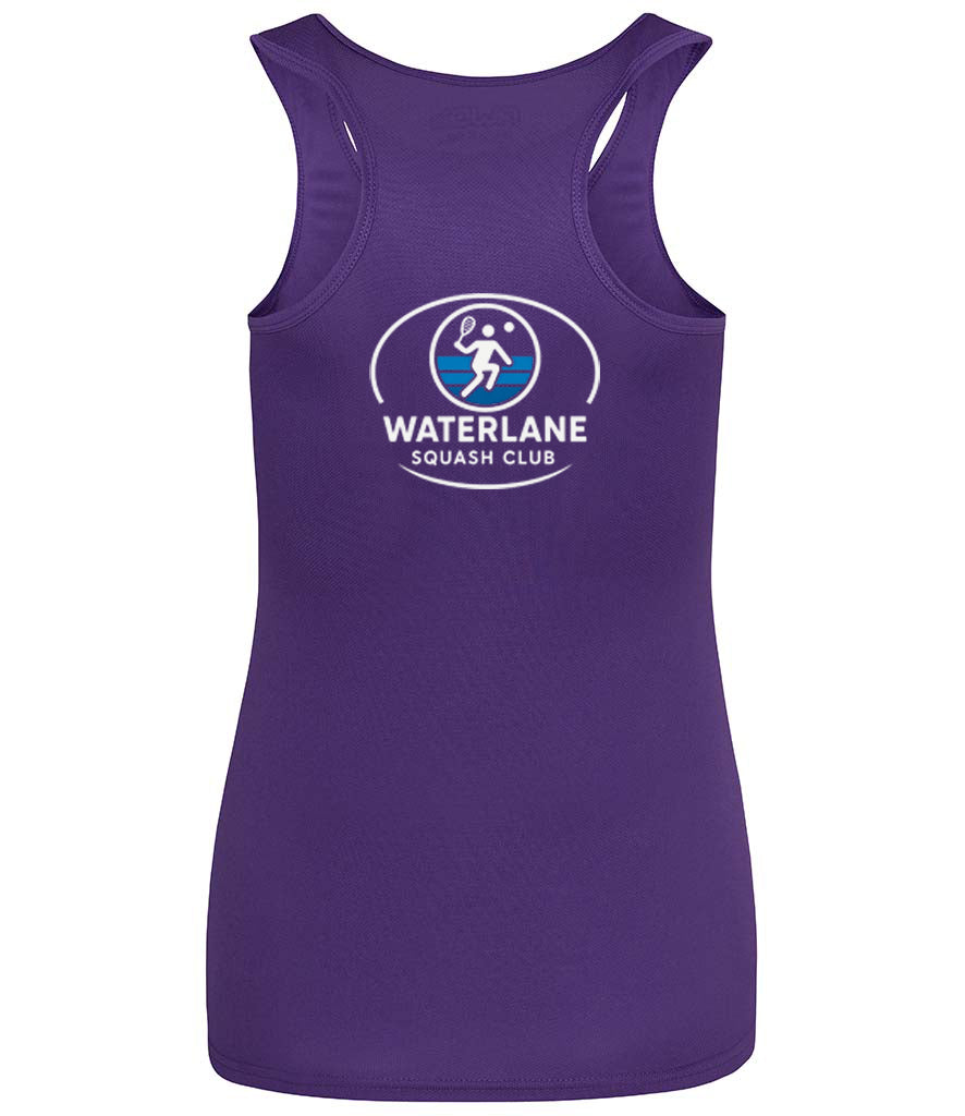 Waterlane Squash Club Ladies Cool Vest [Colour - Purple]