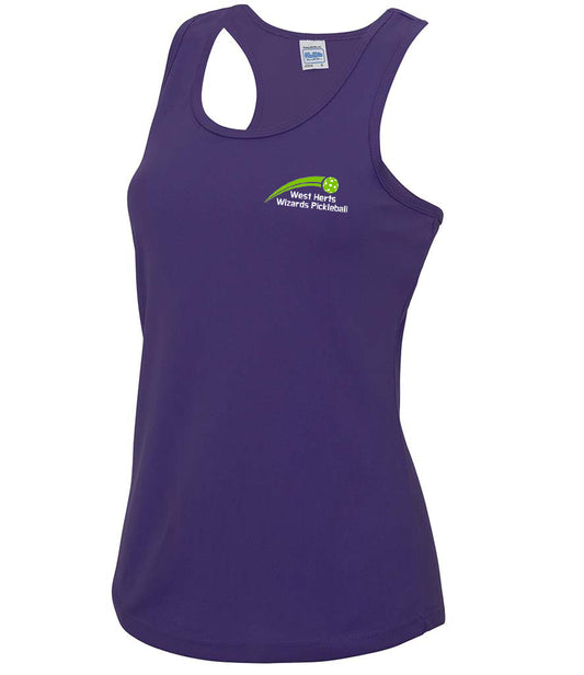 West Herts Pickleball Ladies Cool Vest [Colour - Purple]