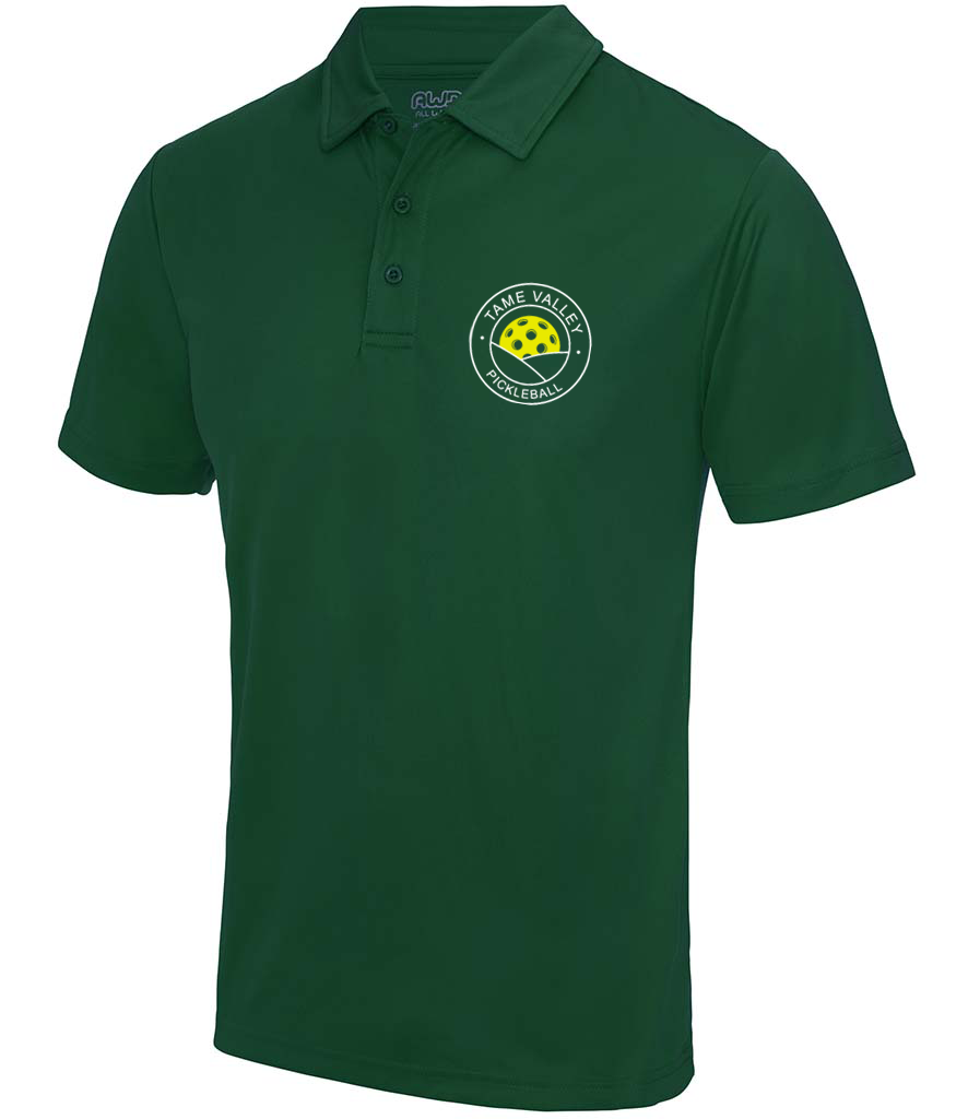 Tame Valley Pickleball Unisex Polo Top [Colour – Bottle Green]
