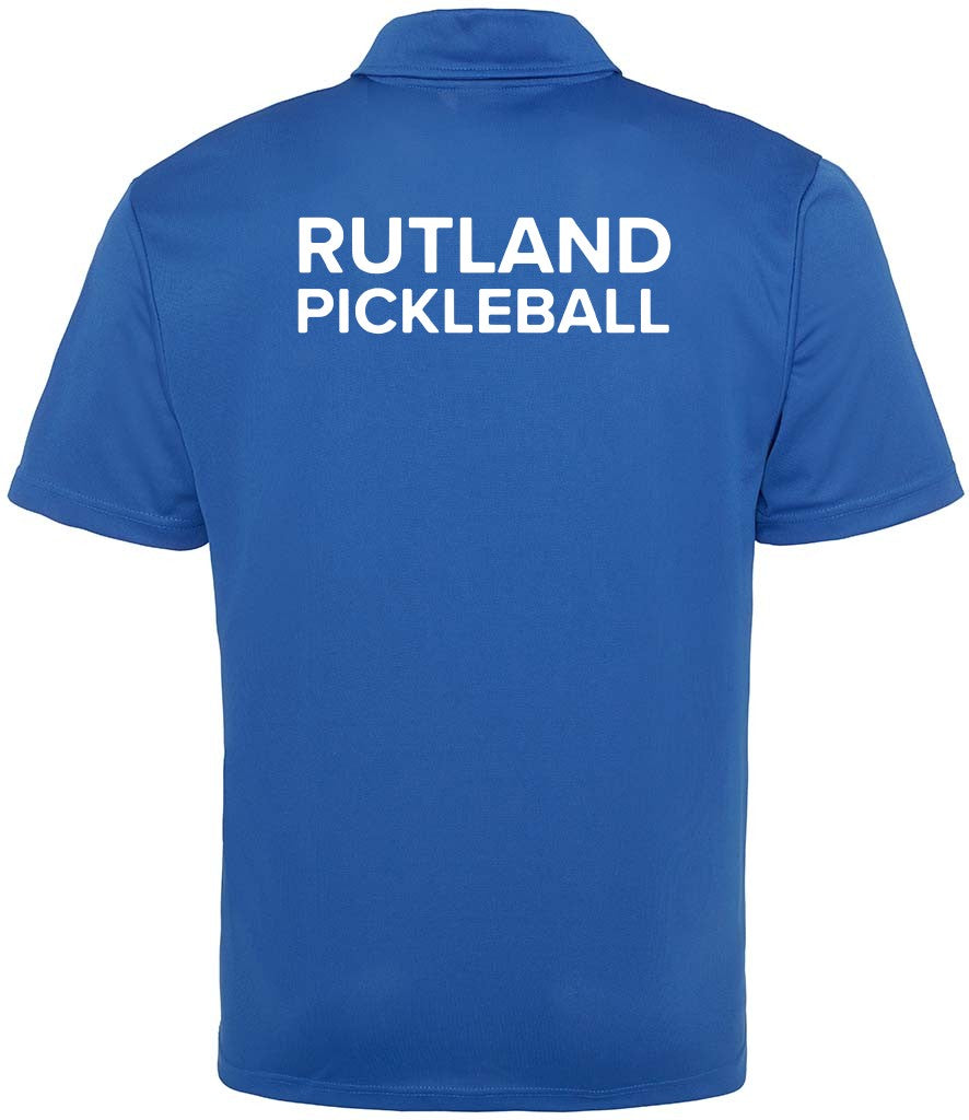 Rutland Pickleball Unisex Polo Top [Colour - Royal Blue]