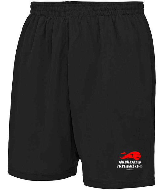 Auchterarder Pickleball Club Shorts [Colour - Black]