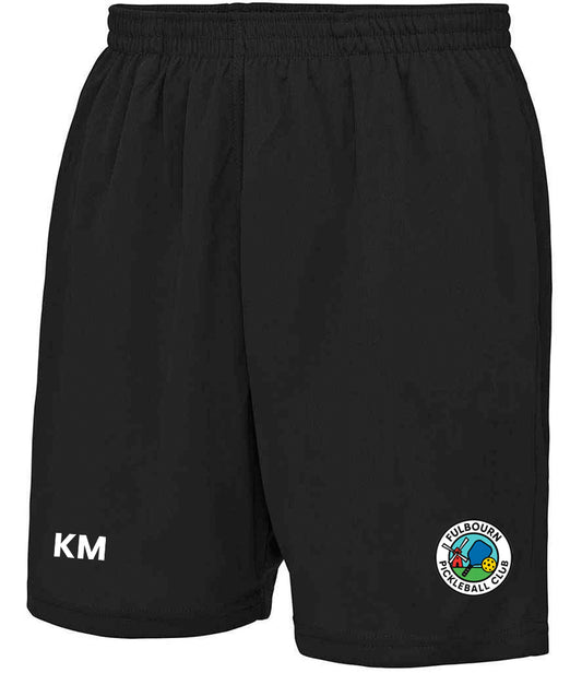 Fulbourn Pickleball Club Shorts [Colour - Black]