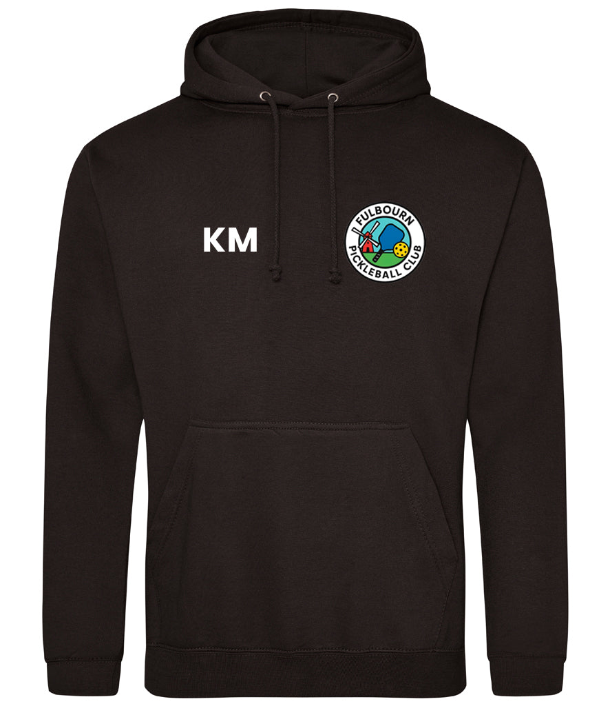 Fulbourn Pickleball Club Unisex Hoodie [Colour - Jet Black]