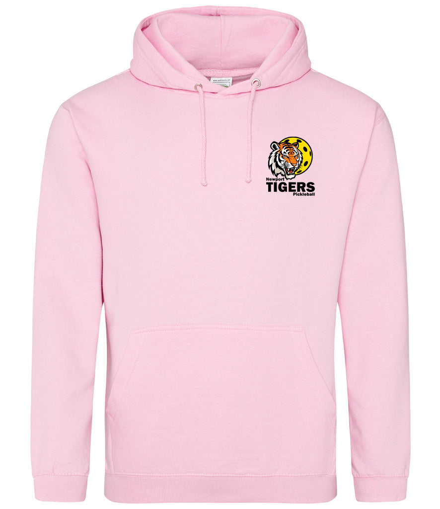 Newport Tigers Unisex Hoodie [Colour - Baby Pink]