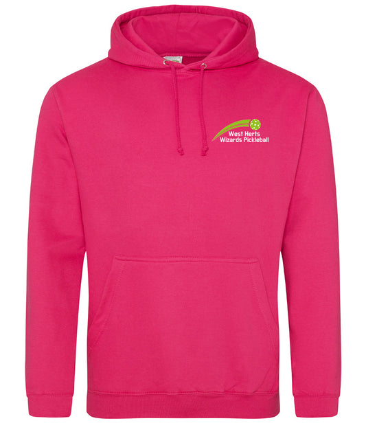 West Herts Pickleball Unisex Hoodie [Colour - Hot Pink]