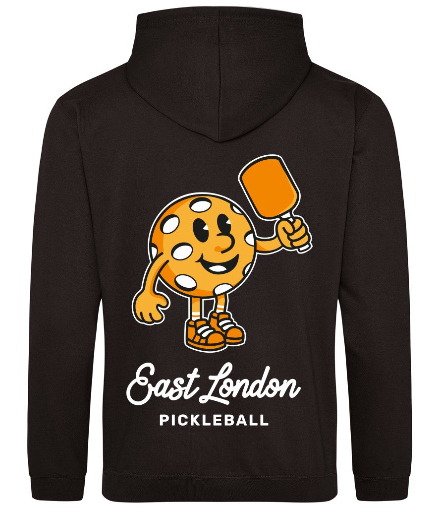East London Pickleball Unisex Hoodie [Colour - Jet Black]