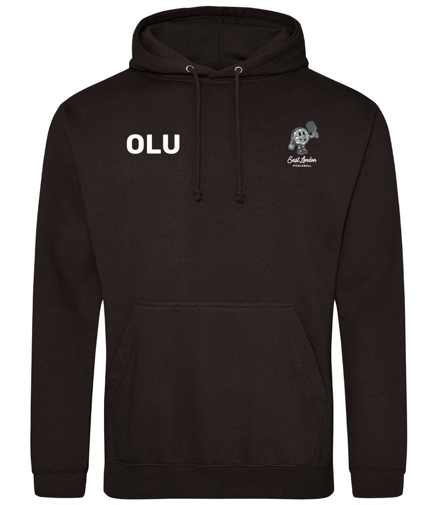 East London Pickleball Unisex Hoodie [Colour - Jet Black]