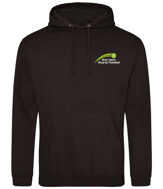 West Herts Pickleball Unisex Hoodie [Colour - Jet Black]