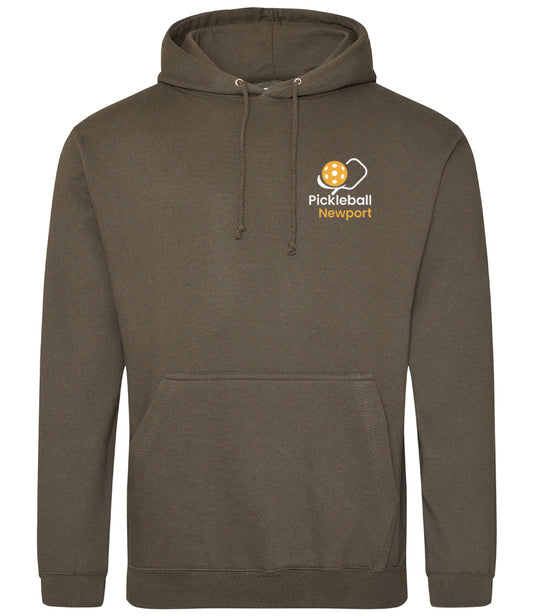 Pickleball Newport Unisex Hoodie [Colour - Olive Green]