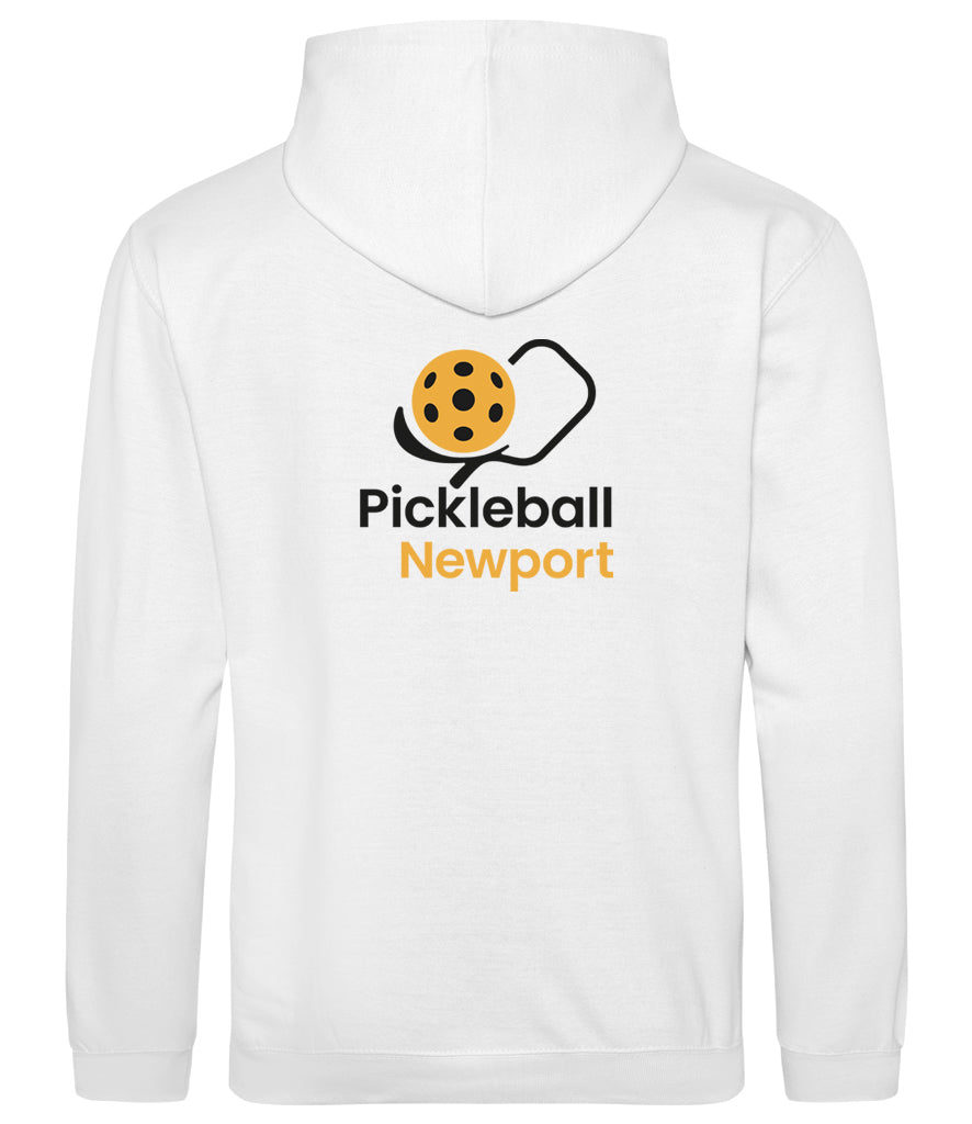 Pickleball Newport Unisex Hoodie [Colour - White]