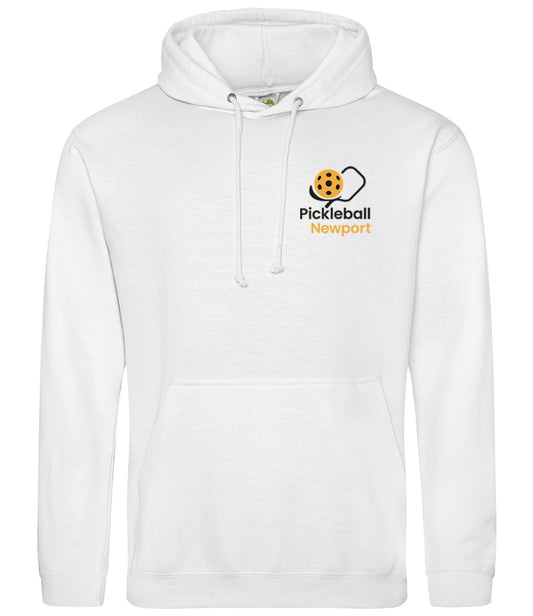 Pickleball Newport Unisex Hoodie [Colour - White]