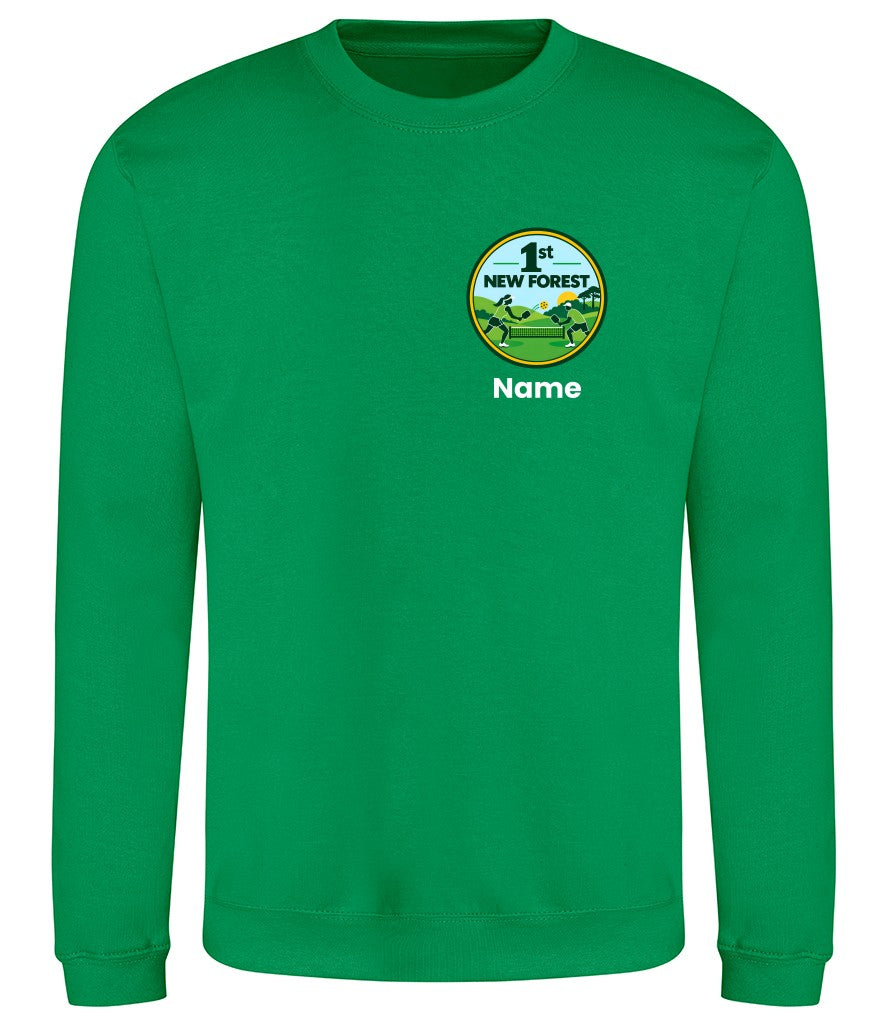 1st New Forest Unisex Sweatshirt [Colour - Kelly Green]