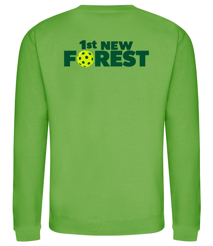 1st New Forest Unisex Sweatshirt [Colour - Lime Green]