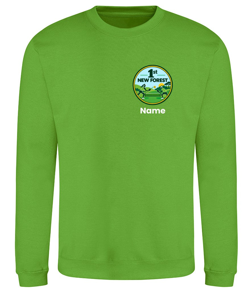 1st New Forest Unisex Sweatshirt [Colour - Lime Green]