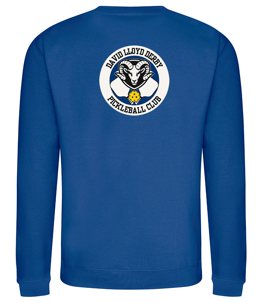David Lloyd Derby Unisex Sweatshirt [Colour - Royal Blue]