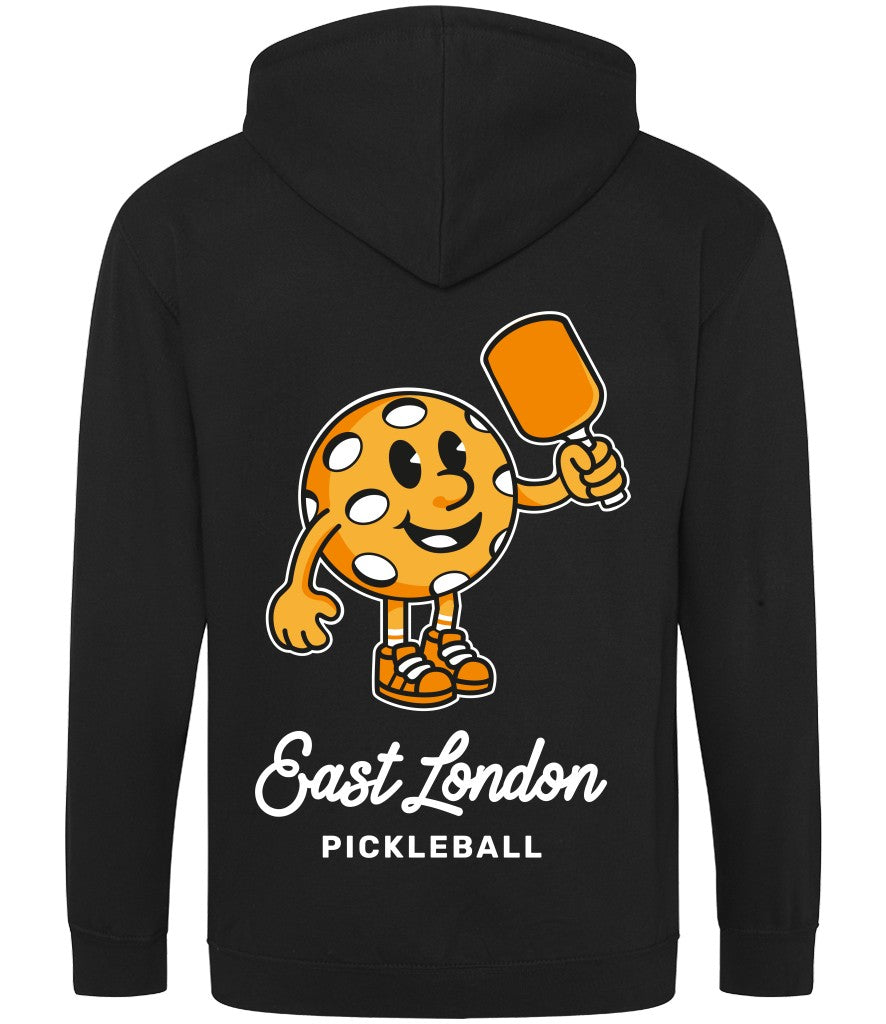 East London Pickleball Unisex Zoodie [Colour - Jet Black]