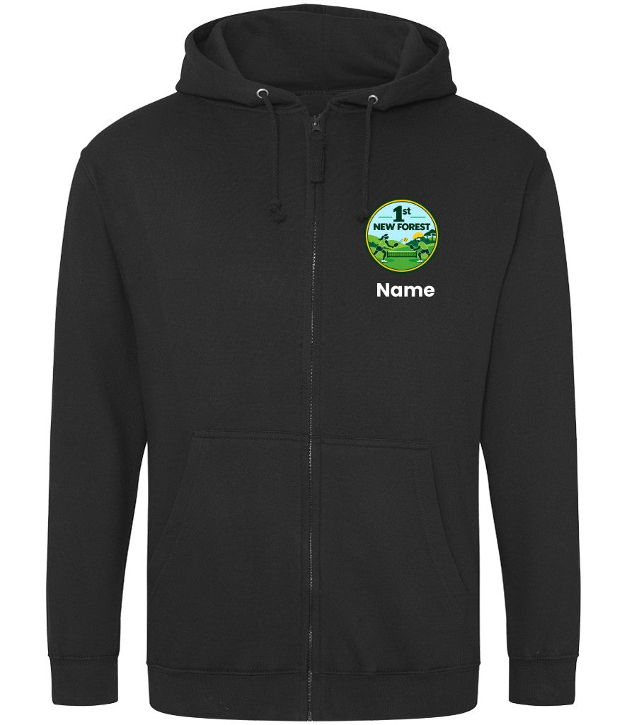 1st New Forest Unisex Zoodie [Colour - Jet Black]