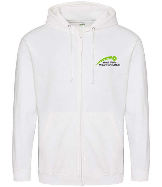 West Herts Pickleball Unisex Zoodie [Colour - Arctic White]