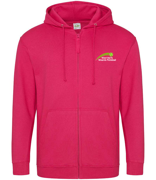 West Herts Pickleball Unisex Zoodie [Colour - Hot Pink]