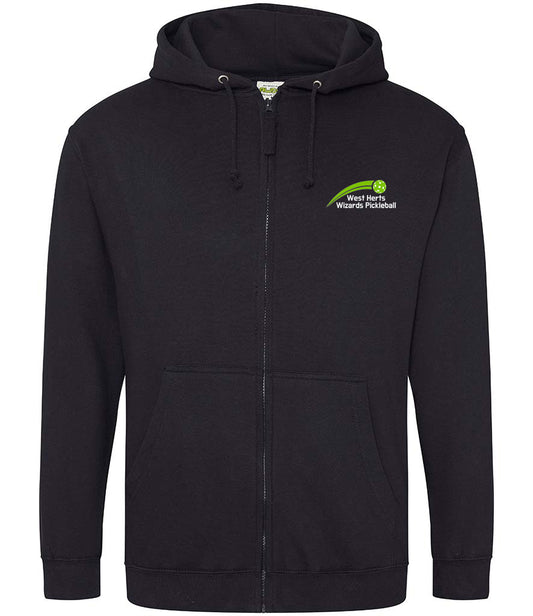 West Herts Pickleball Unisex Zoodie [Colour - Jet Black]