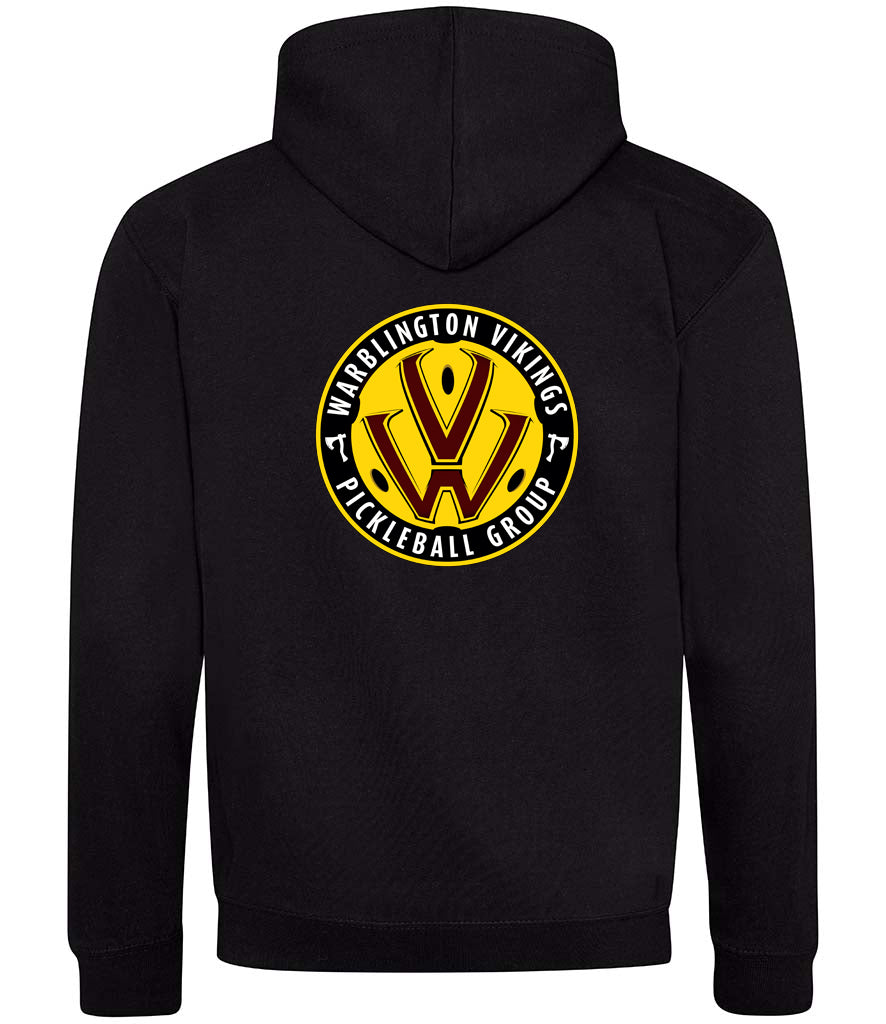 Warblington Vikings Unisex Contrast Zoodie [Colour - Jet Black/Gold]