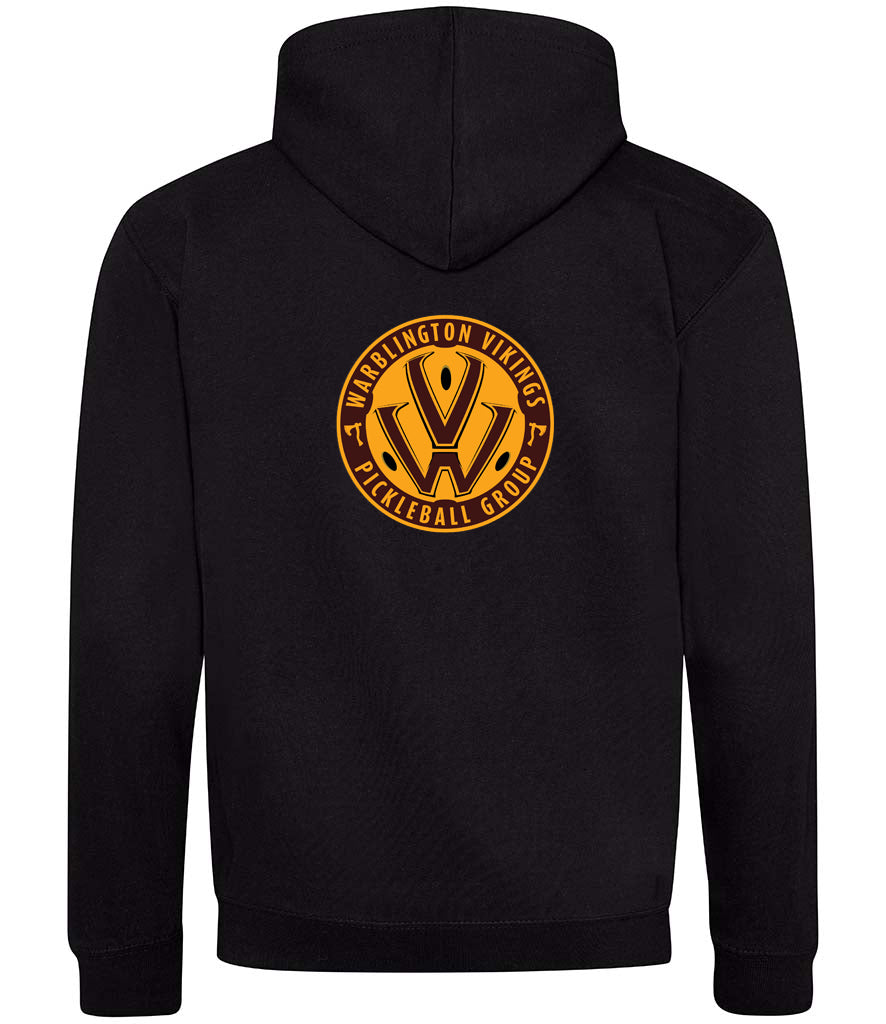 Warblington Vikings Unisex Contrast Zoodie [Colour - Jet Black/Gold]