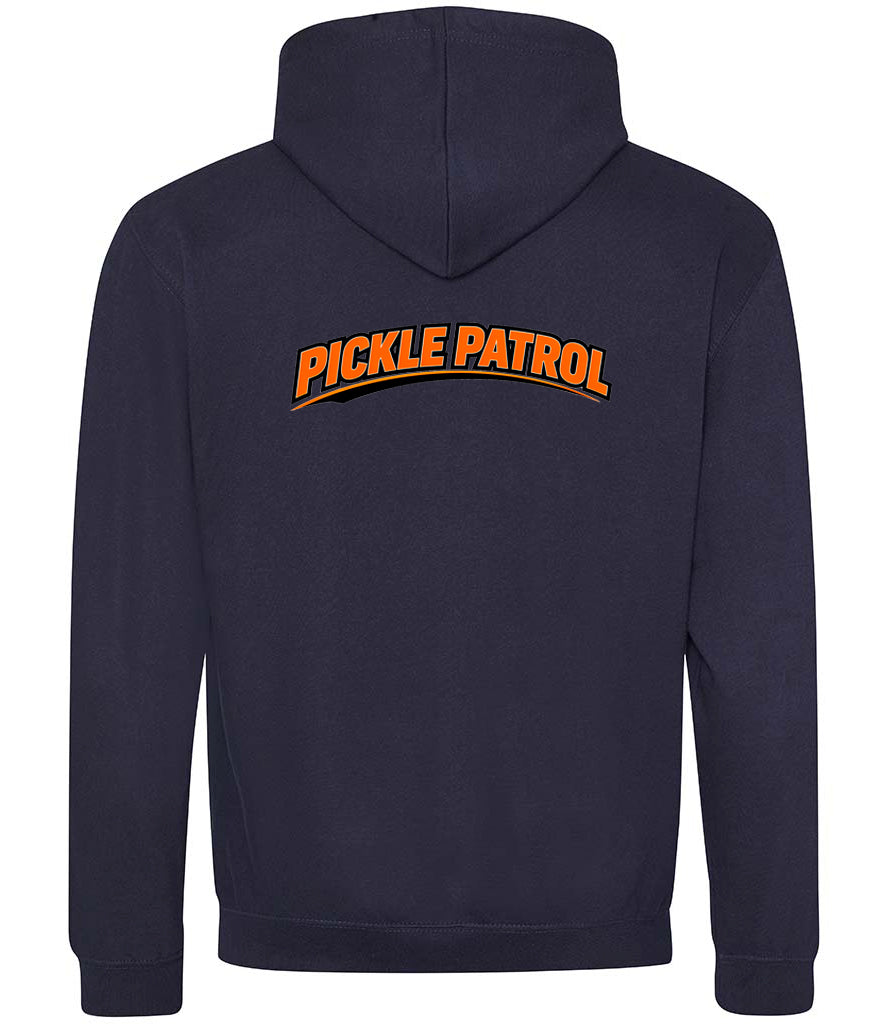Pickle Patrol Unisex Contrast Zoodie [Colour - New French Navy/Heather Grey]