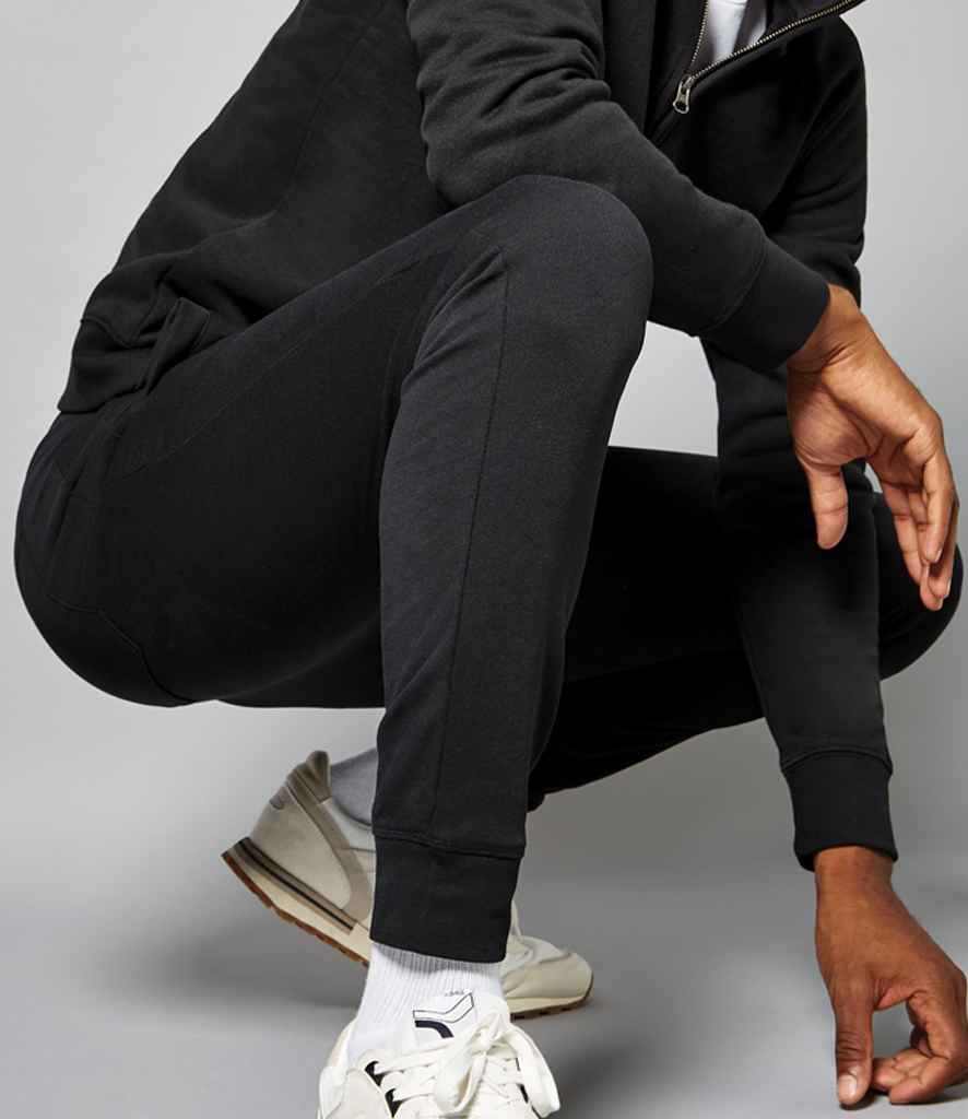 Slim Fit Black Sweat Pants
